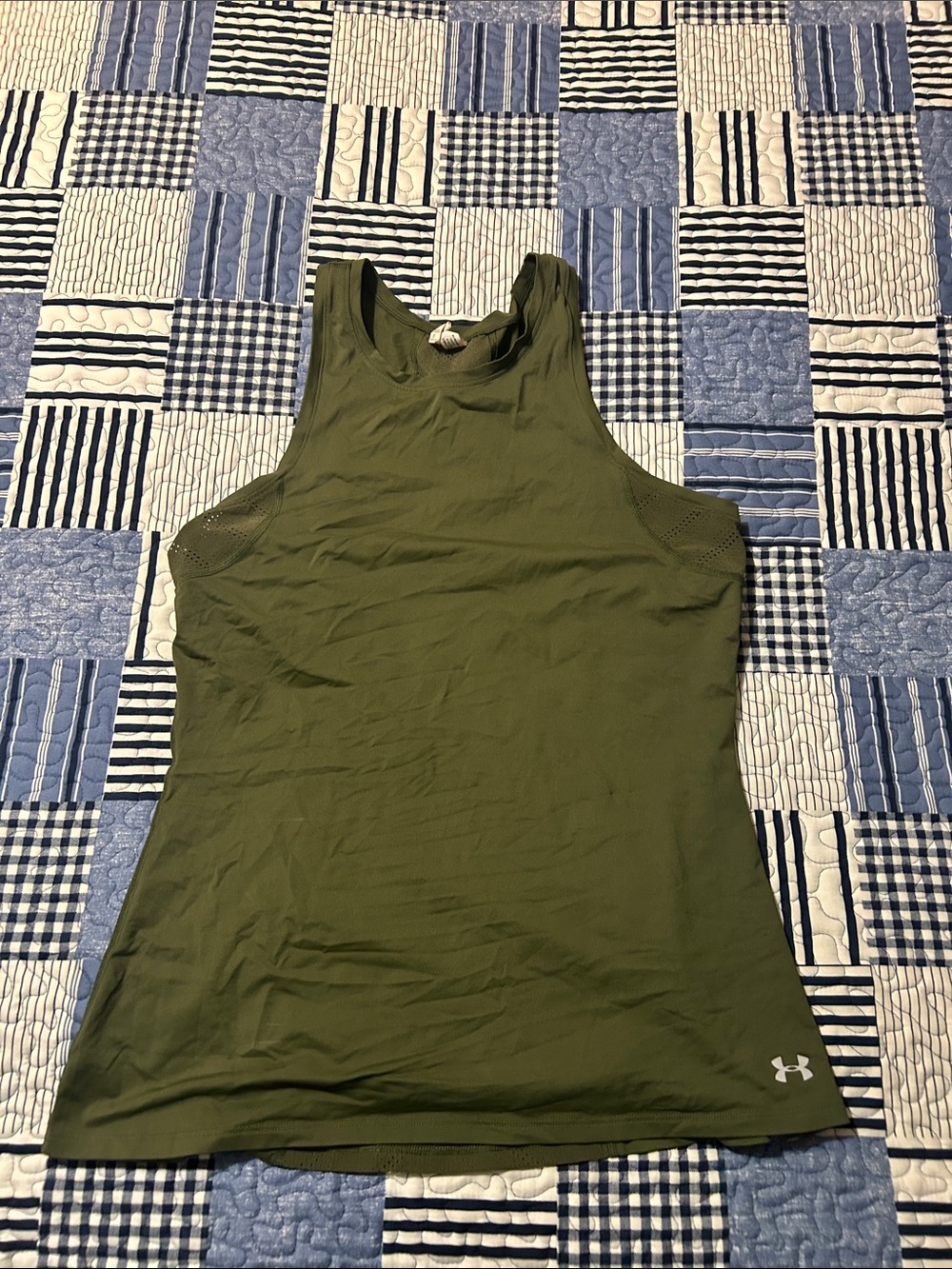 Under Armour Olive Green Women's Athletic Tank